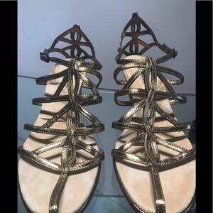 Daniele Ancarani Italian made wedge sandals